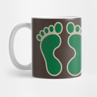 Jolly Green Feet Mug